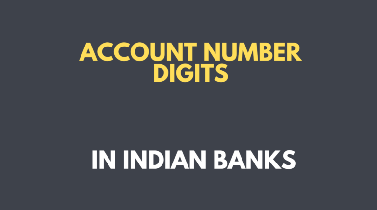 number-of-digits-present-in-the-bank-account-of-different-banks-in-india