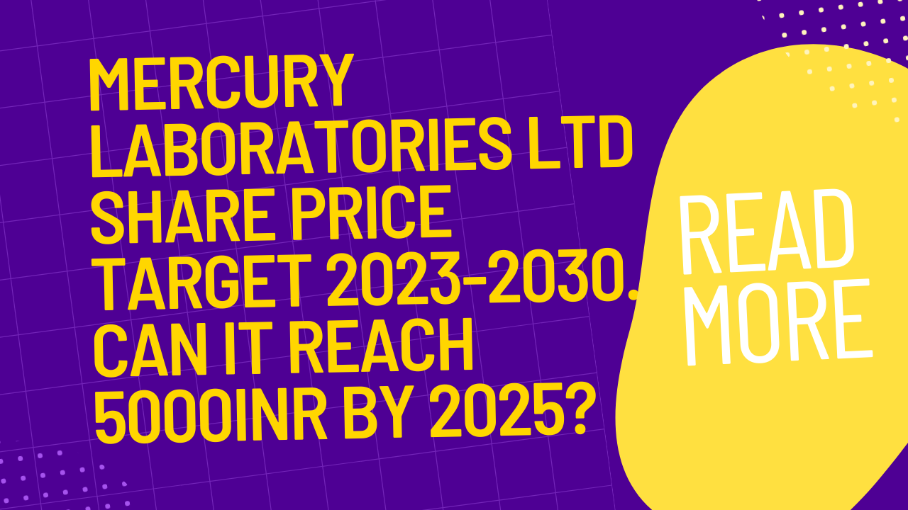 MERCURY LABORATORIES LTD SHARE PRICE TARGET 2023, 2024, 2025 to 2030