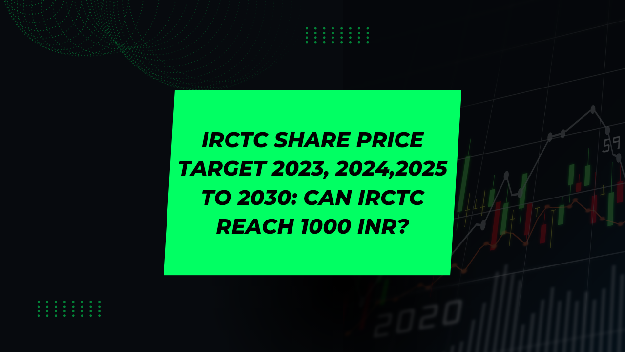 IRCTC SHARE PRICE TARGET 2024, 2025 TO 2030 CAN IRCTC REACH 1000 INR